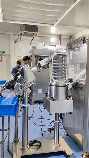 How are the medicine tablets with metal particles are rejected automatically?