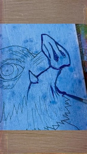 How to Paint Anime Inosuke Hashibira Demon Slayer 2 #anime #drawing #painting #paintingtutorial