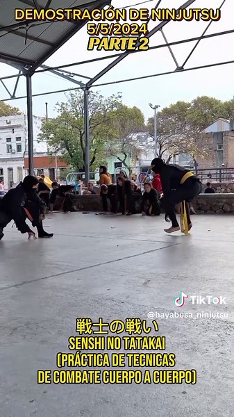 Combate de Ninjutsu Real en el Encuentro Friki