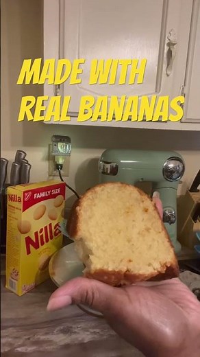 Perfect Soft Banana Pudding Cake Every Time #recipe #bananacake #easyrecipe