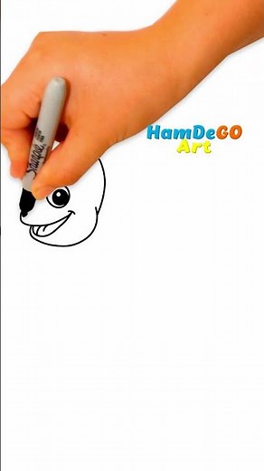 Very good !! Learn to draw a lizard - Easy drawing for beginners #art #drawing #shorts