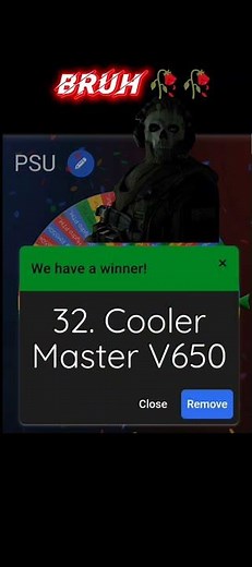 spin the wheel pt1. #pc#buildup#gaming#setup