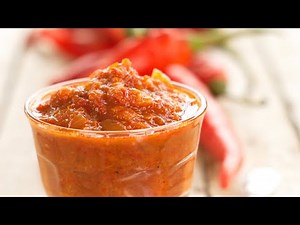 Recette : Pâte de piment