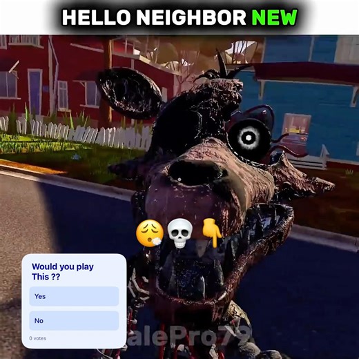 Hello Neighbor Old Version VS New !!!! #helloneighbor #fnaf #edit #gaming #fnfgames #fnafucn