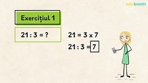 Împărțirea. Operația inversă a înmulțirii. Matematica clasa a 2-a