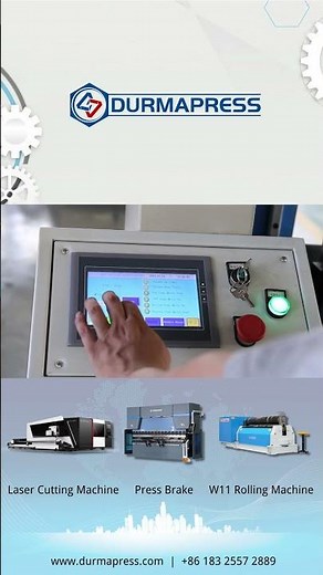 🔥 DURMAPRESS Hydraulic Lock Forming Machine — Precision You Can See!