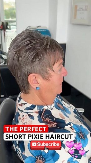 THE PERFECT SHORT PIXIE HAIRCUT: Complete Tutorial Linked Below! 🔥🔥🔥