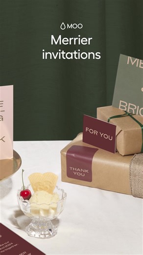 From Greeting Cards to party invites, add MOO magic to your festive print with extra fancy stocks, foil finishes and more. | moo.com