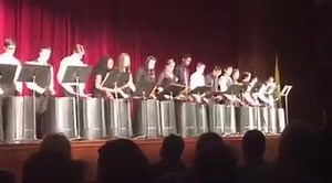 EXCLUSIVE footage from The Instrumental Concert. Percussion Ensemble performing "Fresh Trash" #sjbmnn #sjbpercussionEnsemble | St. John the Baptist Diocesan High School