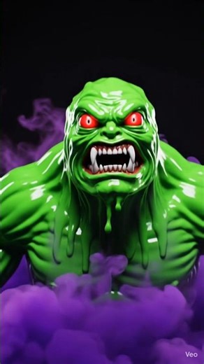 Don’t Watch Alone! 😱 Slime Monster Attack | 3D Horror Short #horror