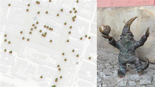Wroclaw Dwarfs Locator Map Web App | Grigor Todorov