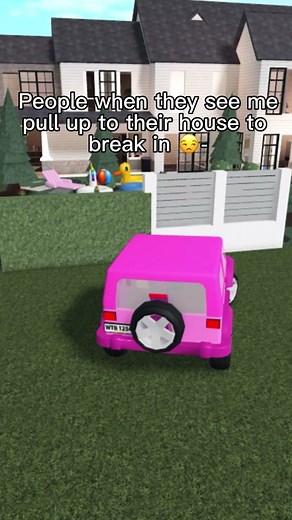 Barbie Baddie in Bloxburg with Colorful Lambos