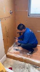 🚿 24-hour flood test in progress! This step ensures the shower is 100% waterproof before we set a single tile. Quality first, peace of mind forever. ✅💧 #FloodTest #ShowerRemodel | JC innovative construction INC