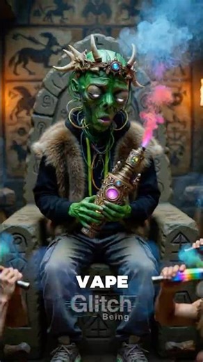 POV: You gave a Vape to a Caveman... 💀