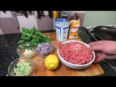 Delicious And Simple Lamb And Mint Burgers. TheScottReaProject