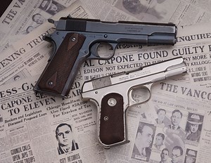 Guns of Al Capone and Pretty Boy Floyd
