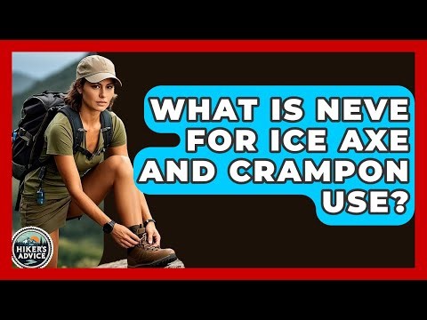 What Is Neve For Ice Axe And Crampon Use? - The Hiker's Advice