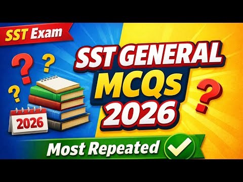 SST general most repeated mcqs