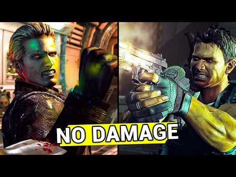 Resident Evil 5 - ALL WESKER BOSS FIGHTS (Professional No Damage)