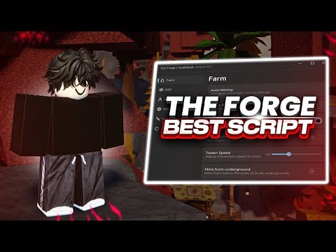 The Forge Script Roblox Hack GUI: Auto Ore, Auto Mine, Kill Aura + MORE! *FREE & NO KEY*