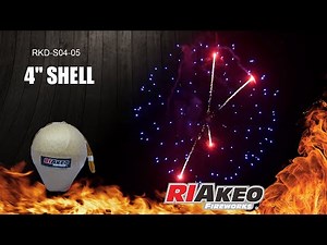 DISPLAY SHELL-4 INCH RKD-S04-05 | RIAKEO FIREWORKS