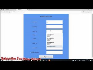 How To Validate a Registration Page in ASP.Net C# | Part 2 | Tech Tips Unlimted