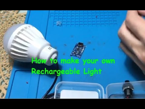 DIY Rechargeable Light