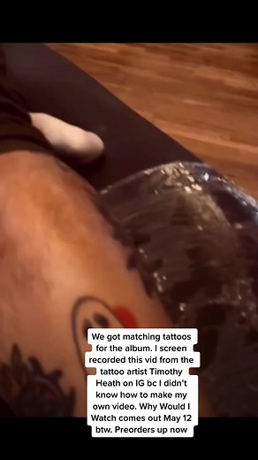 Hot Mulligan Band Matching Tattoos Video