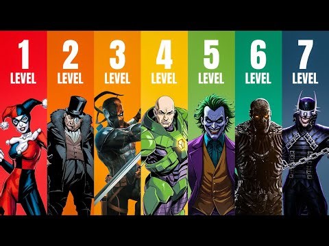 The 7 Levels of DC Villains Explained