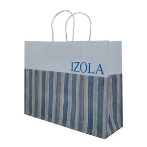[Hot Item] Standard Machine Custom Print Paper Bag Machine Made Paper Bags with Your Own Logo