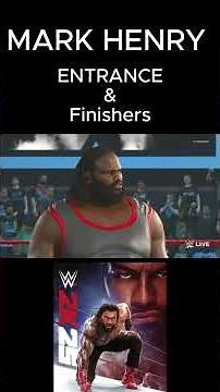 WWE 2K25 MARK HENRY ENTRANCE & FINISHERS!