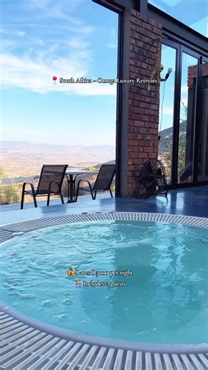 📍 South Africa – Omega Luxury Retreats ✨ Indulge in pure luxury and unmatched comfort 🌿💎 Perfect for couples seeking a stylish, relaxing escape 🥂🛏️ 💰 Rates: R3000 per night 👫 Includes: 2 guests 🌟 Elegant • Private • Unforgettable 📩 Book now before dates fill up! #OmegaLuxuryRetreats #LuxuryGetaway #CouplesRetreat #LuxuryStaysSA #RomanticEscape