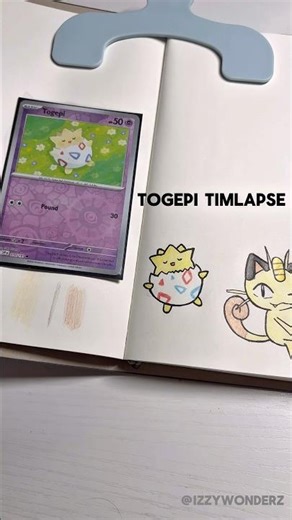 togepi timelapse drawing #pokemon #drawing #togepi