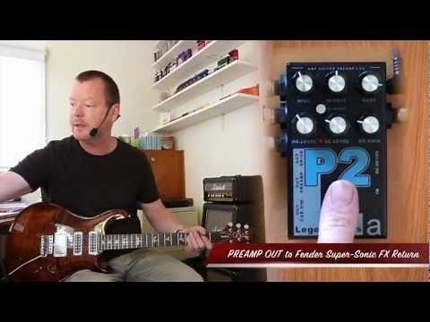 AMT Electronics : P2 Legend amps Preamp & FX Pedal