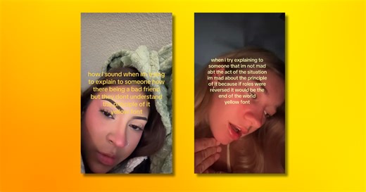 Right, here's what 'yellow font' means on TikTok because the trend is everywhere