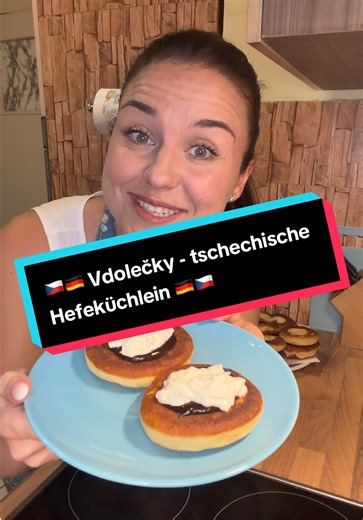 Vdolečky Rezept – tschechische Hefeküchlein (14–16 Stück)
