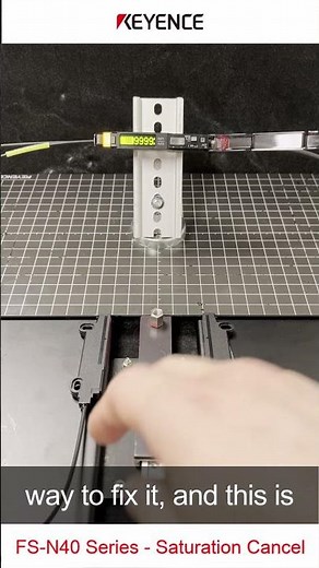 Stuck at 9999? - Saturation Cancel Function| FS-N40 Series Fiber Optic Sensor