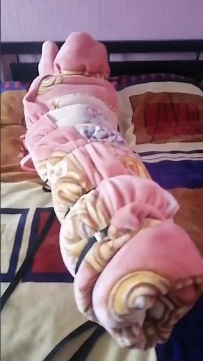 Wrapped and tied up in Mink Blankets 😌 So much 😊 FUN 💕