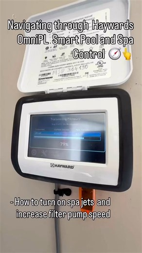 How to increase pump speed (Hayward automation) #shorts #foryou #explore #swimmingpool