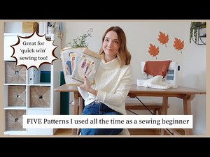 5 Easy Sewing Patterns I Used All the Time as a Sewing Beginner | Beginner Sewing Pattern Ideas