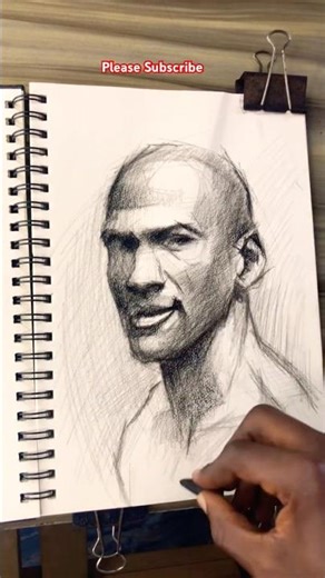 Drawing michael jordan #art #artist #shorts #princewisdomart