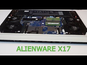 How To Upgrade RAM in Alienware X17 R1 Gaming Laptop