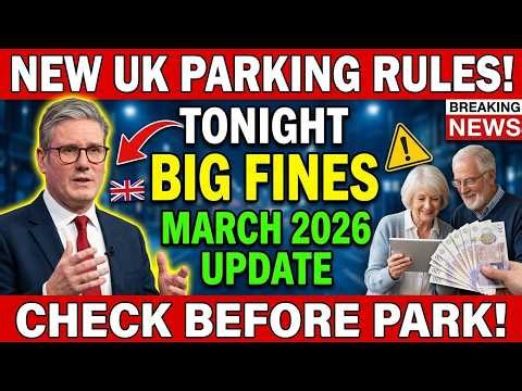 🚨 Drivers ALERT: New UK Parking Law Starts TONIGHT | £100+ Fines Warning