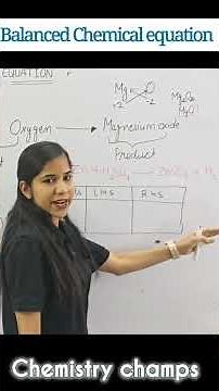 Balanced chemical equation