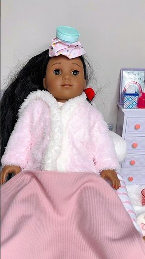 Doll Sick Day Morning Routine Part 4 #babydolls #dolls #doll
