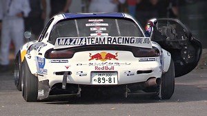 11000RPM RX-7 rotary engine screaming