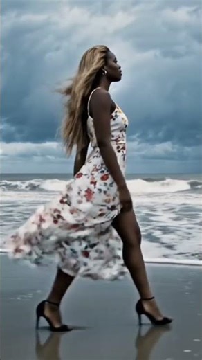 desfile de moda vestido para praia #fashionshow #fashion