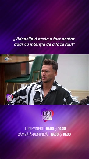 Casa Iubirii: Emanuel o avertizează pe Daniela despre Valentin