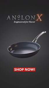 Want to cook like a pro in your own kitchen? 六‍ Transform your meals into masterpieces with AnolonX cookware that features the best qualities of nonstick, stainless steel, and cast iron cookware all in one pan.  The ONLY Nonstick Engineered for Flavor ✅ Sears like Cast Iron, Cleans Like Nonstick Induction Ready, Works on All Cooktops  Backed by a Limited Lifetime Warranty Free 1-3 day delivery on all orders. | Anolon | Facebook