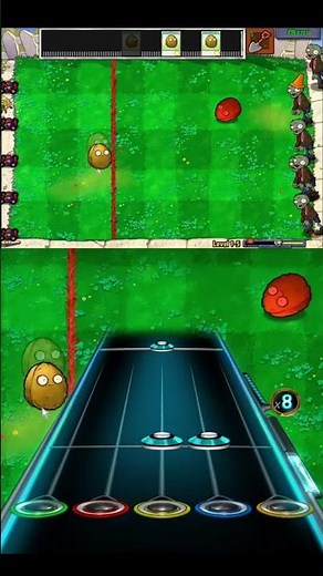 "Loonboon" From Plants vs. Zombies Played On Clone Hero (Part 2) #music #gaming #plantsvszombies
